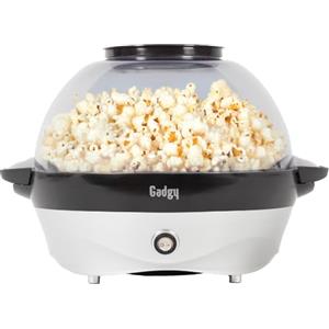 Gadgy Macchina per Popcorn - Popcorn Maker Elettrico 800W con Piastra Antiaderente & Mescolatore - 5L Popcorniera per Casa, Feste & Serate Cinema - Compatibile con Burro, Zucchero & Spezie