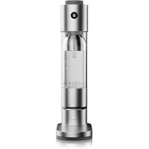 WMF Element One 0608116040 - Gorgogliatore a 3 livelli di frizzante, completamente automatico, salvaspazio, elegante cassa in acciaio INOX