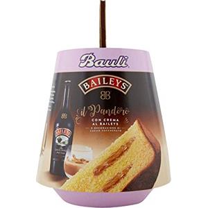 Ducomi Bauli Le Specialità - Pandoro Baileys con Crema Baileys - Dolce Natale Ingredienti Tradizionali e Qualità Eccellente del Made in Italy (Panettone Baileys, 750 gr)