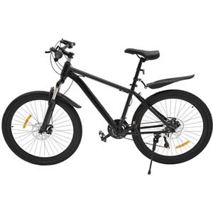 HHEMSTD Mountain Bike da 26 pollici, 21 marce, bici da adulto, pieghevole, mountain bike, portatile, con freno a disco ammortizzante