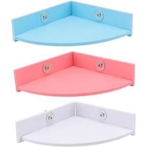 GALPADA 3 Piattaforma per Criceti e Animali con Ripiani Colorati Sicuri e Facili da Installare Accessori per Gabbie Porcellini e Criceto Materiale Resistente e Superficie Liscia