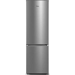 Midea MERB276FGE02A Frigorifero con Congelatori da incasso 270 L, Total Nofrost, 219kWh/annum, 54.5x62.5x180cm, Termostato Regolabile, Inox