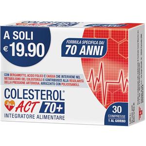 f&f COLESTEROL ACT 70+ 30 COMPRESSE