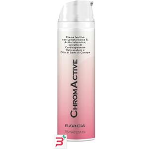 EUSPHERA CHROMACTIVE Crema 75 ml - Crema anti-aging con lattoferrina idrolizzata e proprietà lenitive