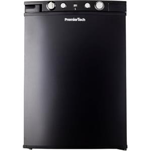 PremierTech Mini Frigo da Camera Hotel da libera installazione, 90L, ad Assorbimento, Trivalente 12V / 220V / Gas, Silenzioso 0 Decibel, PTF90L3