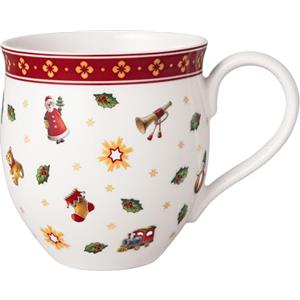 Villeroy & Boch Toy's Delight Tazza con Manico Piccola 230ml in Porcellana con Decorazioni Natalizie