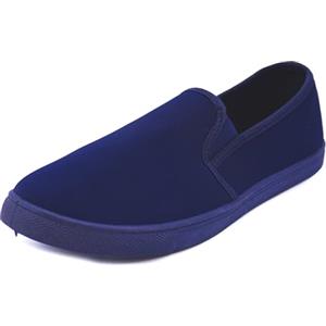 JOMIX Scarpe Donna Senza Lacci da Cucina Antiscivolo Scarpe Slip On Leggere in Tela Comode per Cuochi Addetti alla Ristorazione e Pulizie WSS250586 Blu 40