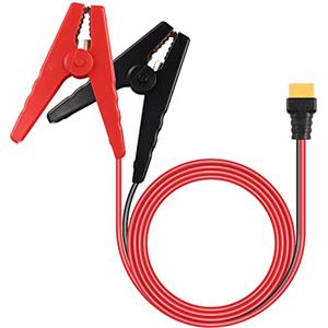 GELRHONR 16AWG Clip a Coccodrillo per Batteria a Coccodrillo per Cavo di prolunga XT60, Clip a Coccodrillo da 12 V per connettore Maschio XT60 Cavo a scollegamento rapido-5,5 Piedi