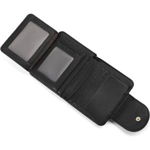 RNIEGA Portafoglio Piccolo da Donna, Mini Portafoglio Tri-fold da Donna, Portafoglio in Pelle PU da Donna con Tasca Portamonete, Alla Moda e Bello, Adatto a Molte Occasioni