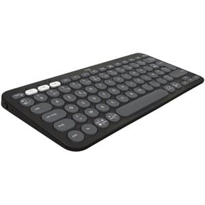 Logitech Pebble Keys 2 K380s - QWERTY US International Layout, Graphite