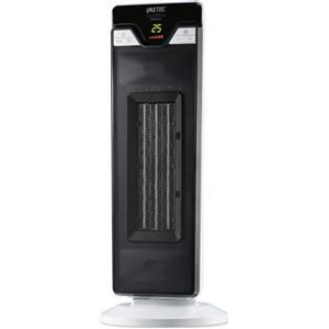 Imetec Eco Ceramic CFH2-100 Termoventilatore 2200W Nero/Bianco 6 Livelli Timer 24h