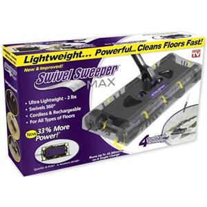 AntDau71 - Scopa Elettrica Rotante Senza Fili Swivel Sweeper Max - Batteria Ricaricabile, Manico Snodabile a 360° - Potente, Leggera e Silenziosa - Perfetta per Tutti i Pavimenti CW682