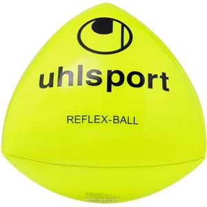 uhlsport Reflex pallone da calcio, pallone da allenamento speciale per portieri e calciatori, pallone da allenamento per allenare riflessi e reazioni, dotazione di fornitura 1 pallone, giallo/nero