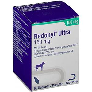 Dechra Redonyl Ultra, 60 capsule da 150 mg (etichetta in lingua italiana non garantita)