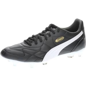 PUMA Unisex King Top Mxsg Scarpe da calcio, Puma Black Puma White Puma Gold, 44 EU