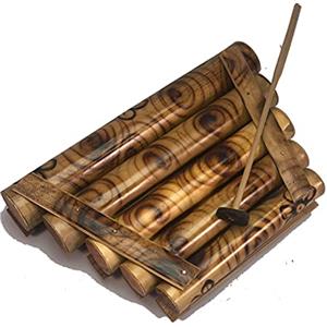 Terrapin Trading Tradizionale Legno Orientale Indonesiano Balinese Strumento Musicale Xilofono L