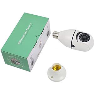 Glayent Lampadina WiFi 5G Telecamera per La Visione Notturna Sorveglianza Un Colori Monitoraggio Automatico delle Persone Monitoraggio della Videosorveglianza Cam