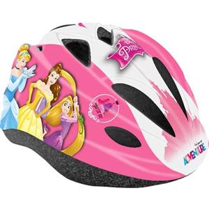Tataway Casco Kid Disney Principesse da bicicletta per bambina con fori di aerazione, regolazione a ghiera e cinturini di fissaggio. Misura 52-56 cm (4-8 anni)