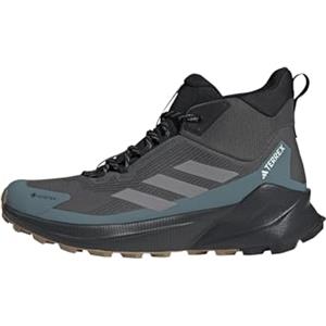 adidas Terrex Trailmaker 2 Mid Gore-Tex Hiking Shoes, Scarpe da Trekking Uomo, Grey Six/Grey Three/Preloved Teal, 44 2/3 EU
