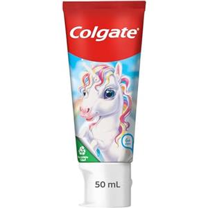 COLGATE - Dentifricio Bambini Animali | 6+ anni | Dentifricio dal gusto alla menta piacevole per i bambini | Alito fresco | Dentifricio al Fluoro | Pulisce delicatamente i denti e protegge le gengive