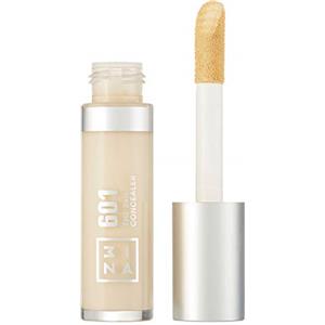 3INA MAKEUP - The 24H Concealer 601 - Bianco ultra leggero - Corretore Liquido -24H Lunga Durata - Corretori Fondotinta Liquido - Copre Occhiaie e Piccole Rughe - Bacchetta - Vegan - Cruelty Free