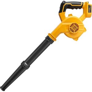 Powarobor Soffiatore senza fili, compatibile con batteria Dewalt da 18 V, soffiatore elettrico da cantiere, potente per la cura del giardino, prato, foglie, spazzaneve per computer, aspirapolvere