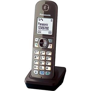 Panasonic KX-TGA681EXA Telefono Handset Estensione Cordless per Panasonic KX-TG68xx [Importato dalla Germania]