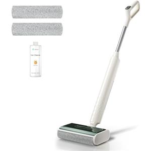 LEFANT LS100 Aspirapolvere Senza Fili Intelligente,Lavapavimenti per Pavimenti Duri,2,65 kg Leggero e Potente,170° di inclinazione,60 Min di pulizia continua,Auto Pulizia,Pulizia Dei bordi,Salvaspazio