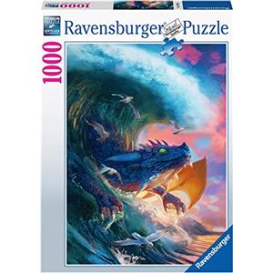 Ravensburger - Puzzle Il drago del mare, 1000 Pezzi, Idea regalo, per Lei o Lui, Puzzle Adulti