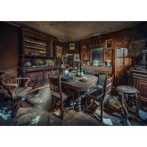 Ravensburger 12000275 - La vecchia sala da pranzo - puzzle 1000 pezzi - puzzle adulti e ragazzi da 14 anni, puzzle lost places