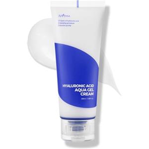 IsNtree Crema gel Aqua all'acido ialuronico 100 ml, 3,38 fl.oz | Texture gel idratante | Crema idratante leggera | Si assorbe rapidamente