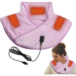 Missmisq Cuscinetto Termico Per Collo, Cuscino Termico Elettrico Per Collo E Spalle, Cuscino Riscaldante Per Schiena, Spalle E Collo, Cuscinetto Riscaldante Collo, Termoforo Per Cervicale E Spalle