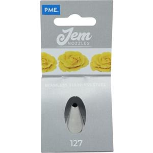 Pme Bocchetta Decorativa, Acciaio Inossidabile, Argento