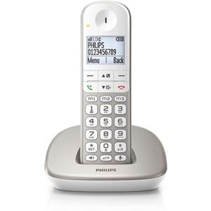 PHILIPS AUDIO Philips DECT XL4901S/23 - Telefono Fisso cordless, Display da 1,9", Vivavoce Integrato, ID Chiamante, Tastiera Retroilluminata, Selezione Diretta - Bianco (Compatibile: ES, IT)