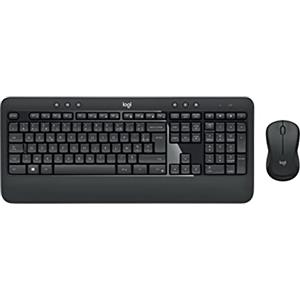 Logitech MK540 Advanced Combo Tastiera e Mouse Wireless per Windows, Layout ‎Francese AZERTY - Nero