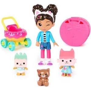 Gabby's Dollhouse, Set di Personaggi dell'Asilo Gatto-Orecchio, Giocattoli a Sorpresa e Accessori per la Casa delle Bambole, Giocattoli per Bambine e Bambini, 3+ Anni