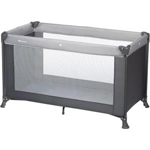 Bebeconfort Soft Dreams Lettino per bambini 0-3 Anni (0-15 kg), Culla da Campeggio con Materasso incluso in fibra di legno e schiuma (60x120 cm), Pieghevole, Borsa da trasporto, Tinted Graphite