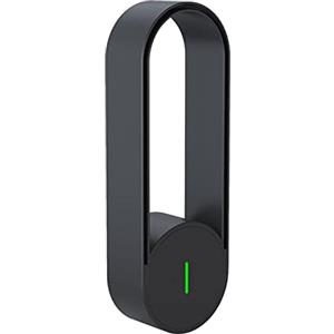 Andoer Purificatore d'Aria con Porta USB Portatile Purificatore di Ioni Negativi Anione Purificatore d'Aria per Auto per la Casa Auto Ufficio Allergia Pet Polvere Nero