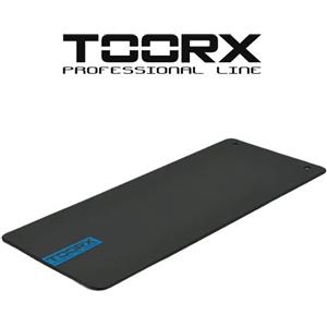 Toorx Materassino Fitness Studio 173x61 cm - Superficie Morbida in Vinile con Occhielli