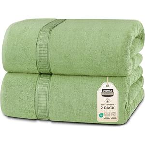 Utopia Towels, Asciugamano da bagno extra grande in morbido cotone, 89 x 178 cm.