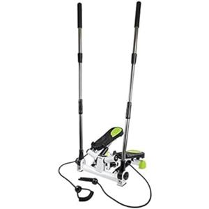HMS Stepper versione Nordic Walking con manubrio regolabile ed elastici integrati