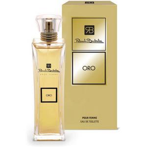 Renato Balestra Oro Eau de Toilette Donna 100 ml - Profumo Chypre Floreale con Note di Mandarino e Rosa
