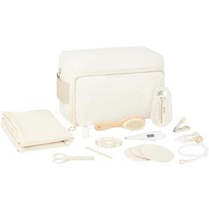 Babymoov Necessaire per la cura del bambino, 11 articoli essenziali per neonati, tra cui aspiratore nasale, termometro da bagno e tagliaunghie; Grande capacità: 6 litri; pratico ed elegante