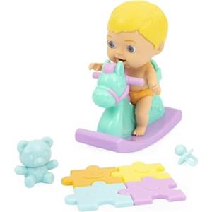 Cicciobello Amicicci, Bambino con Cavallo a Dondolo con Accessori, Vari modelli Ragazze o Ragazzi Disponibili, Giocattolo per Bambini dai 3 Anni, modelli assortiti, 1 pezzo