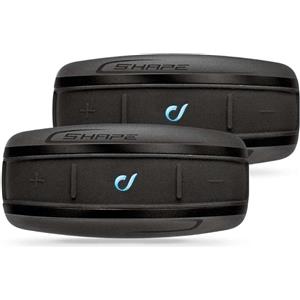 Cellular line Coppia di Interfono Moto Bluetooth Cellular Line SHAPE Kit C