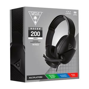 Turtle Beach Cuffie Gaming Wired Recon 200 Gen 2 (Nero, PC)
