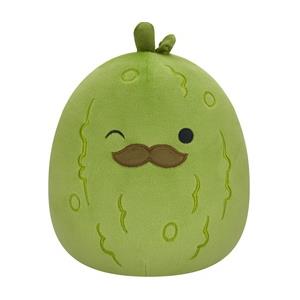 Jazwares Squishmallows - Peluche Charles Il Sottaceto con Baffi, 19 cm, Ultra Morbido