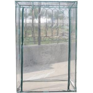ETUCYNG Serra da Giardino PVC Serra da Balcone Tunnel 100x50x150cm Tavolo per Piante per Pomodori E Piante con Copertura Traspirante Ideale per Balcone E Protezione dal Freddo