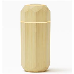 SALKING Diffusore di Oli Essenziali, Mini Diffusore di aromi, Ultrasuoni Umidificatore Portatile con Protezione di Auto-Spegnimento, Accensione automatica per auto, casa, ufficio, Wood