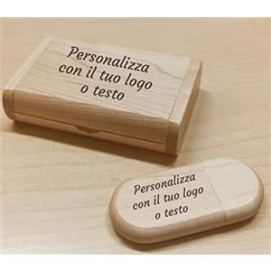 Pennetta USB con cofanetto personalizzabile anche con foto
